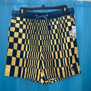 Neff retro board shirts yellow blue